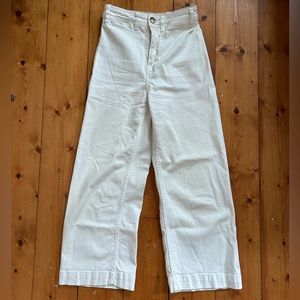 Free People Wide Leg Cropped Patti Pant, size 25